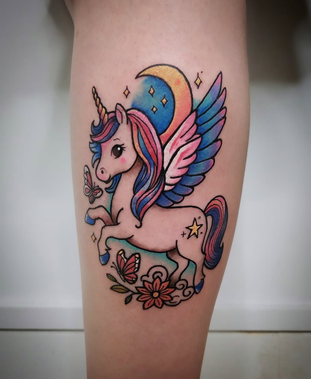 28 Unicorn Tattoo Ideas: From Fine Line Magic to Rainbow Dreams