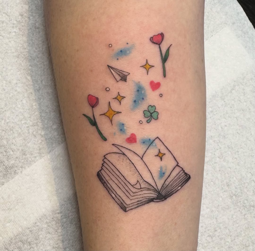 30 Book Tattoo Ideas: From Tiny Linework to Fantasy-Fueled Sleeves