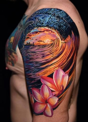 17 Island-Inspired Tattoo Ideas for : Embrace Tropical Artistry &#038; Serenity