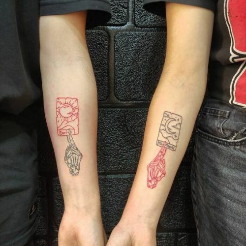 Unique Brother Sister Tattoo Ideas : Discover Meaningful, Humorous & Small Matching Designs