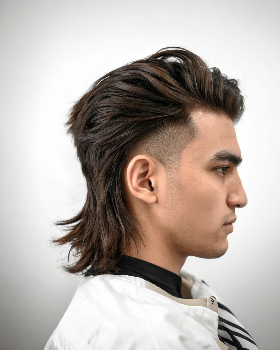 Modern Mullet Fade Haircut 27 Ideas for Men with Curly, Short, Straight Haircuts for Boys