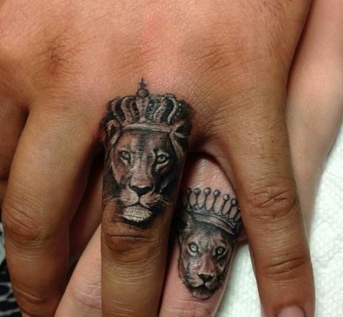 Fierce and Detailed: 19 Lion Tattoo on Finger Ideas