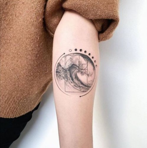 Embracing the Waves: 19 Simplistic Wave Tattoo Ideas for