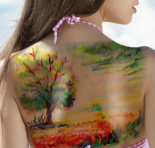 20 Dope Back Tattoo Designs for Women
