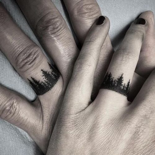20 Wedding Ring Tattoo Ideas