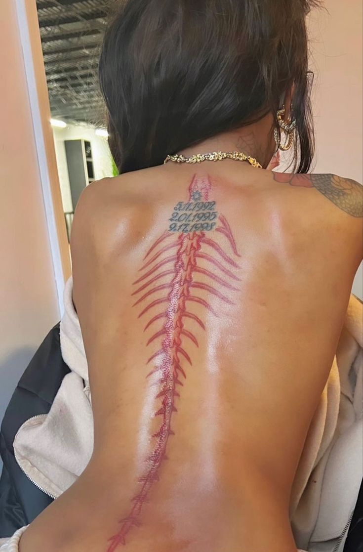 27 Ideas for Spine Tattoos for Women in : Elegant, Meaningful, and Unique Designs