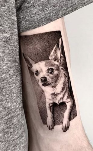 24 Dog Portrait Tattoo Ideas