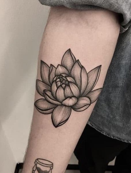 30 Stunning Lotus Tattoo Ideas  for Women &#038; Men   Back, Wrist &#038; Fine Line Designs