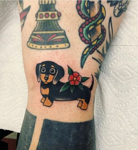 Explore 24 Unique Dachshund Tattoos – Perfect Blend of Style & Sentiment for
