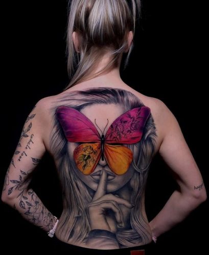 24 Full Back Piece Tattoos for Women Ideas: Bold and Beautiful Ink Art