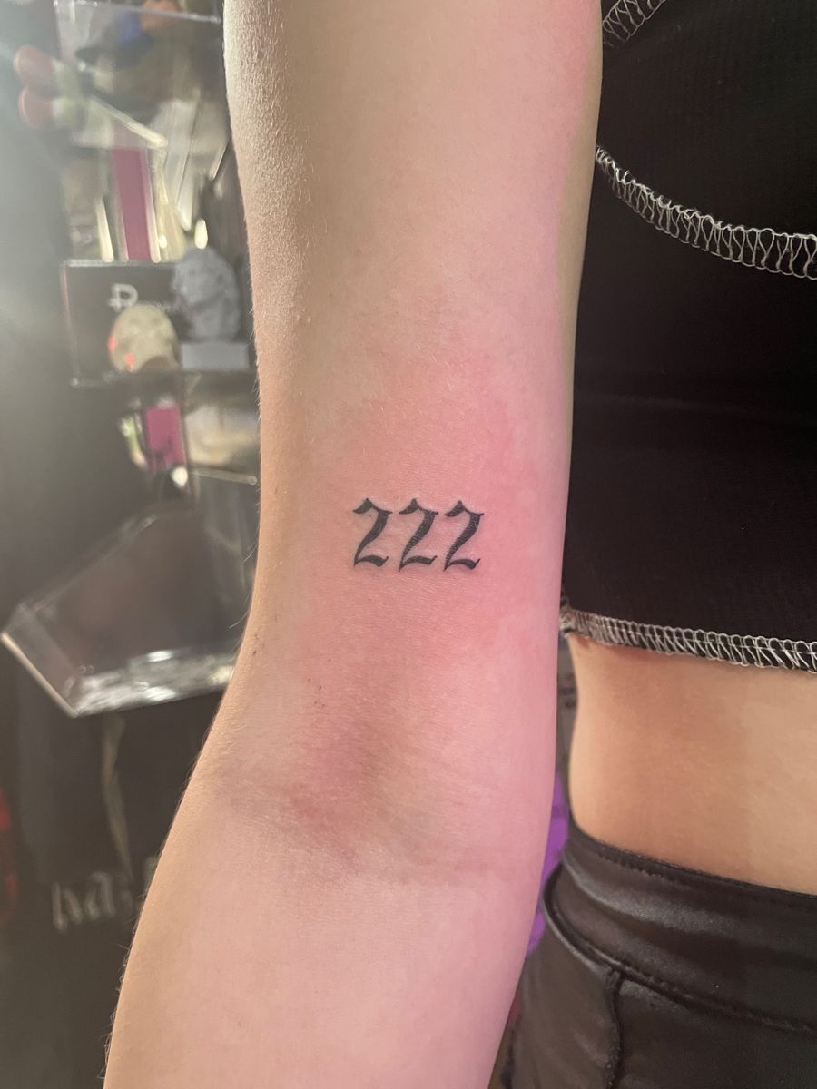 31 Ideas 222 Tattoo: Meanings, Fonts, and Placements You ll Actually Want