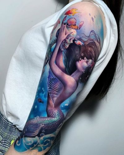 19 Siren Tattoo Goddess Ideas