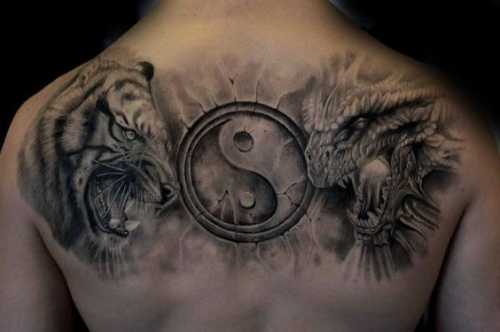 21 Tiger Tattoo on Back Ideas