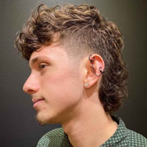 Top 18 Men s Wolf Cut Hairstyles of : Embrace Bold Curls and Mullet Revivals