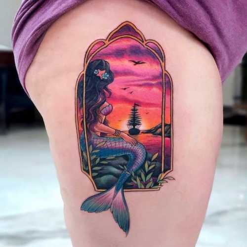 19 Beachy Tattoos Ideas: Capture the Sun and Sea in Beautiful Ink