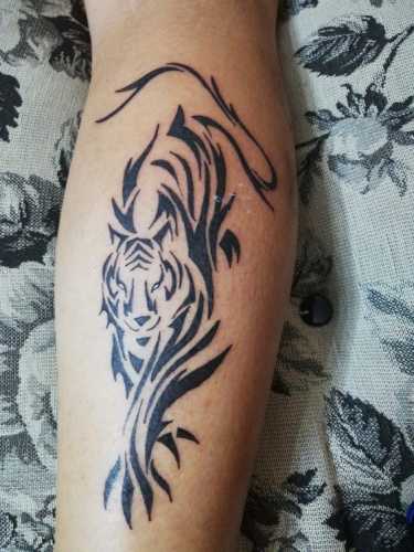 25 Tiger Tattoo on Forearm Ideas