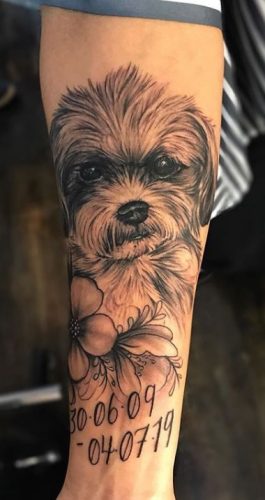 24 Dog Portrait Tattoo Ideas