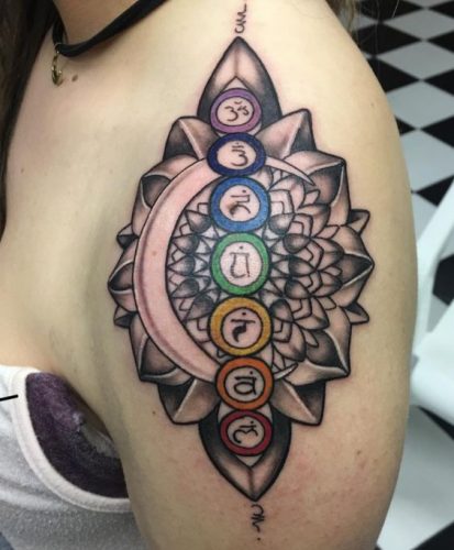 Explore 17 Chakra Tattoo Designs: Symbolic Art for Spiritual Enlightenment and Balance