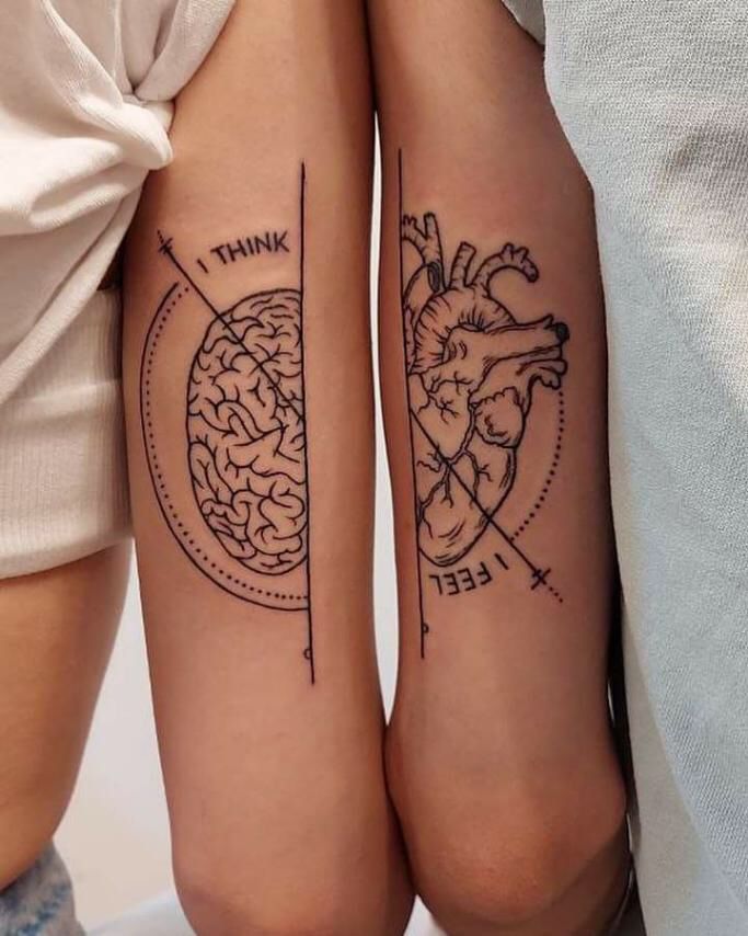 27 Unique Marriage Tattoo Ideas for Meaningful Matching Tattoos for Couples