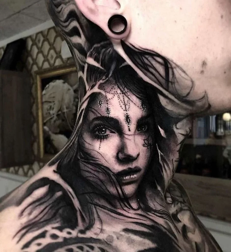 Neck tattoos for men 19 ideas