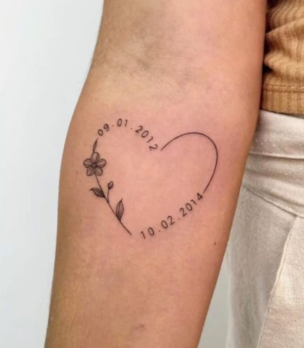 19 Date Tattoo Ideas for