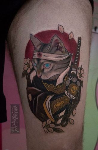 18 Cat Tattoo Ideas for Men