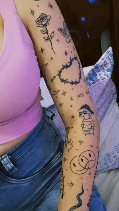 25 Patchwork Tattoo Ideas for Men and Women Cool Arm, Sleeve, and Leg Designs