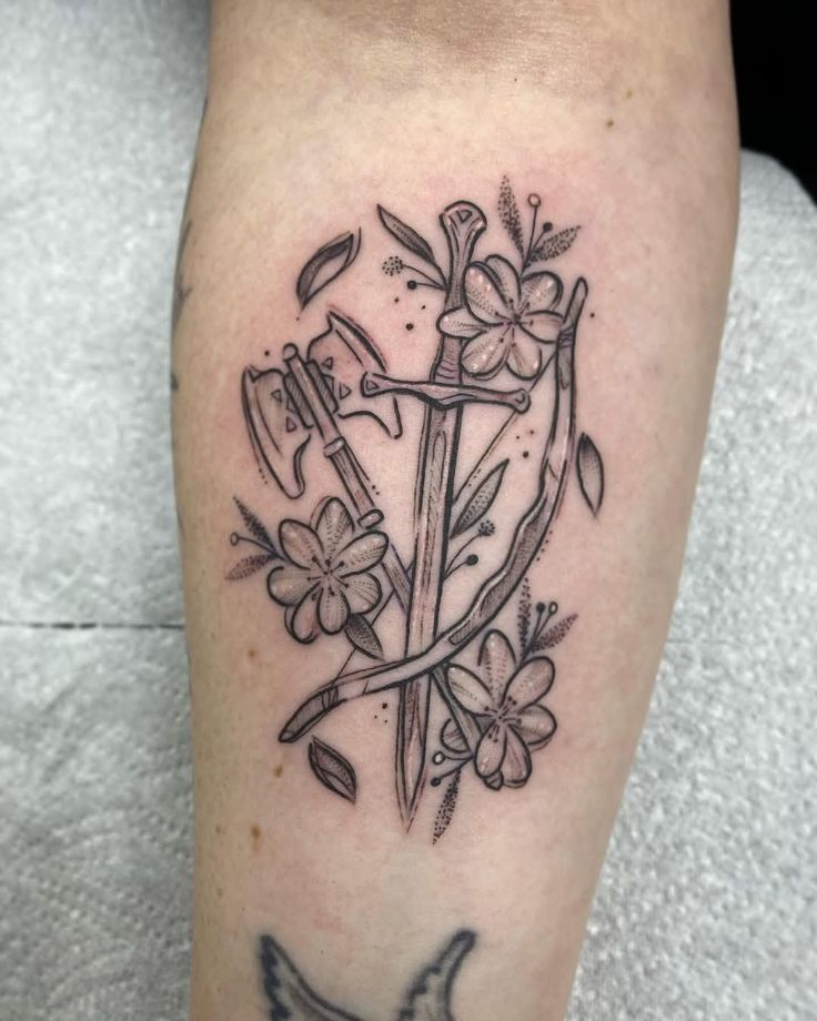 29 Lord Of The Rings Tattoo Ideas : Designs, Minimalist Symbols, Elvish Quotes, Sleeve Art