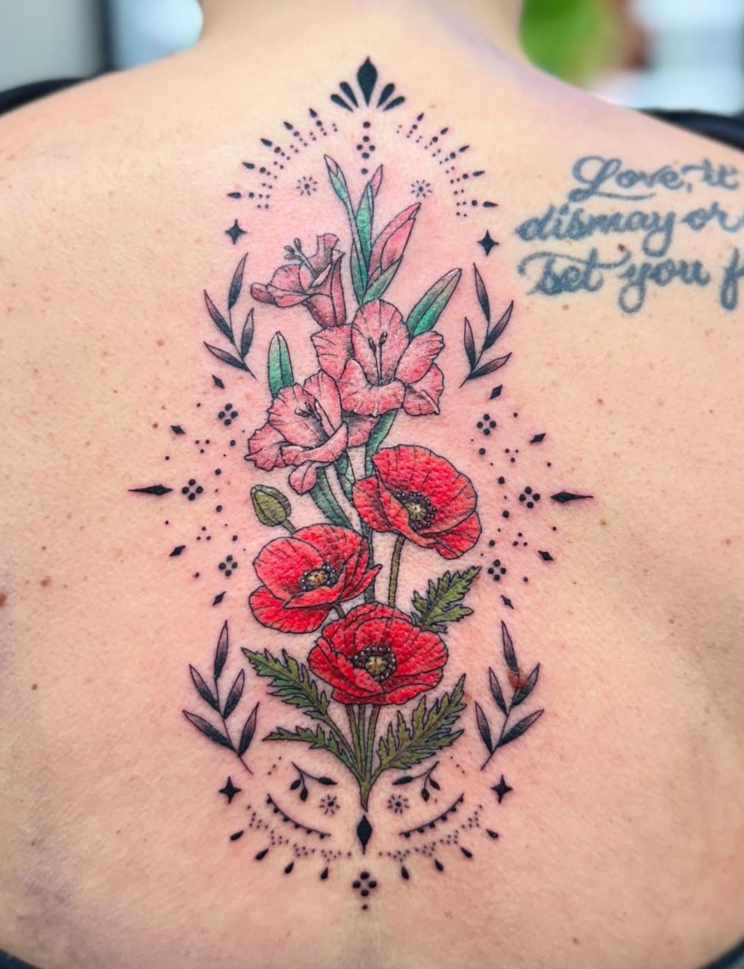 25 Gladiolus Tattoo Ideas with Simple Designs, Fine Line, Color and More