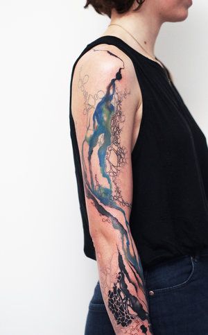 15 Ocean Tattoos Sleeve for Women Ideas : Dive into Stunning Sea-Inspired Ink!