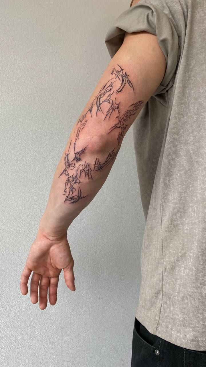 Best Aesthetic Male Tattoos Ideas for Arm, Chest & Sleeve Designs with Meaning & Inspiration