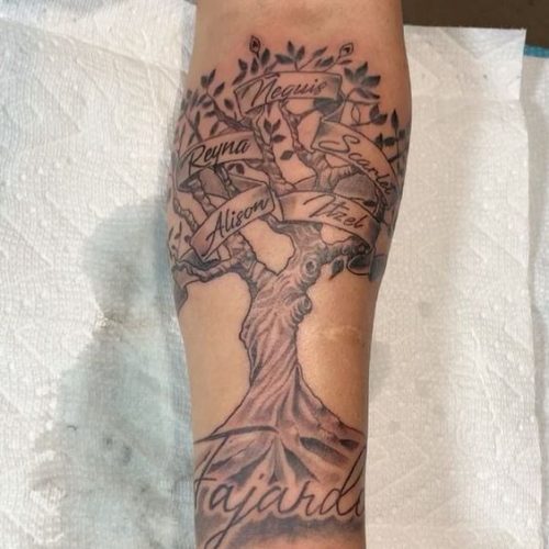 18 Unique Family Tree Tattoo Designs for Men – Ancestry and Heritage Ink Ideas