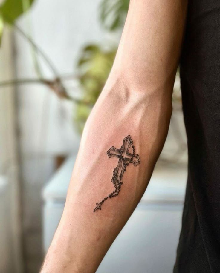 26 Unique Cross Tattoo Designs for : Ideas for Men & Women