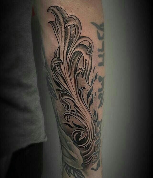 27 Filigree Tattoo Ideas: Baroque Scrollwork That Moves With the Body