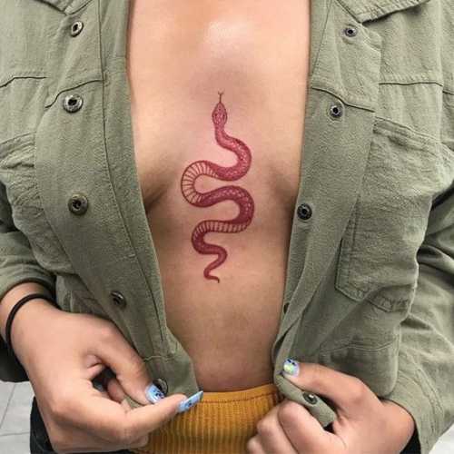 25 Ideas Embracing Color in Snake Tattoo Designs