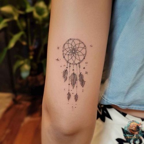 Explore 18 Unique Dreamcatcher Tattoo Designs for  &#8211; Symbolism &#038; Artistic Beauty