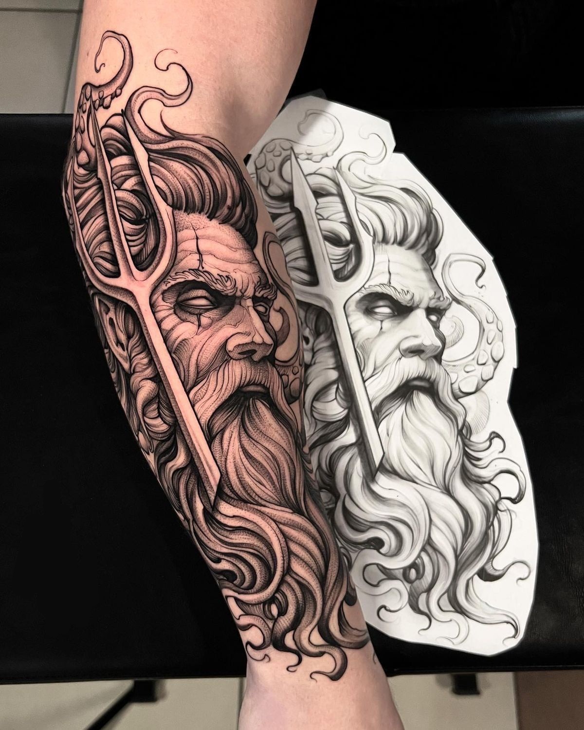 26 Zeus Tattoo Ideas for Sleeve, Forearm, and Full Back Designs with Greek Gods Mythology