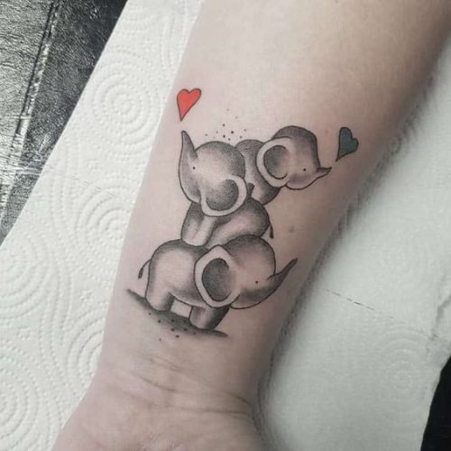 26 Wrist Elephant Tattoos Ideas