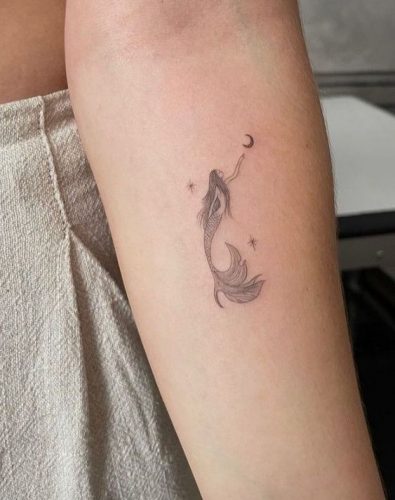 Discover Enchanting Small Mermaid Tattoos – Top 15 Designs for a Magical