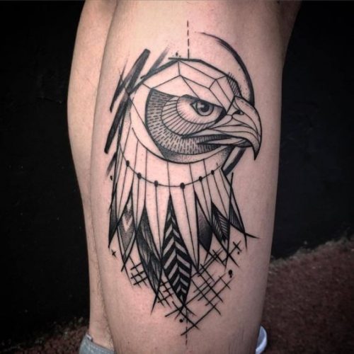 Explore 20 Unique Geometric Animal Tattoos for – From Celestial Wolves to Vibrant Birds