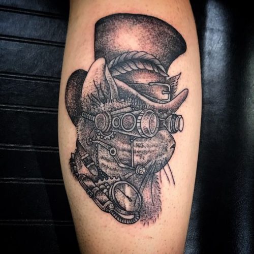 27 Cat Tattoo Ideas for the Foot