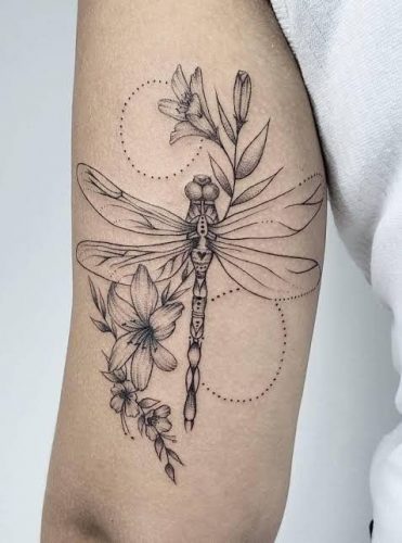 Discover 24 Ideas Unique Dragonfly Tattoo Designs for