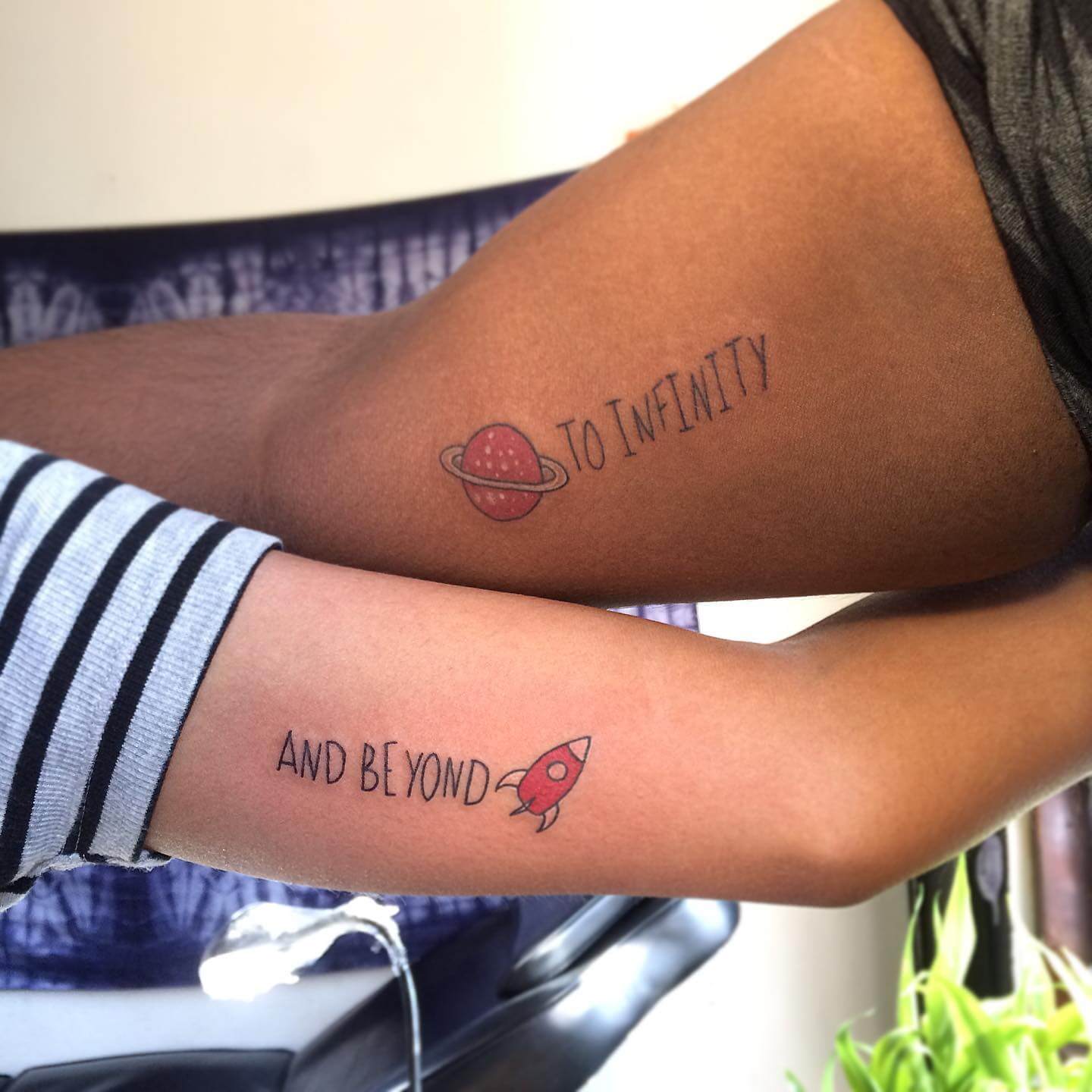 28 Matching Tattoo Ideas for Everyone Cute, Unique, Silly, and Meaningful Ink You’ll Love
