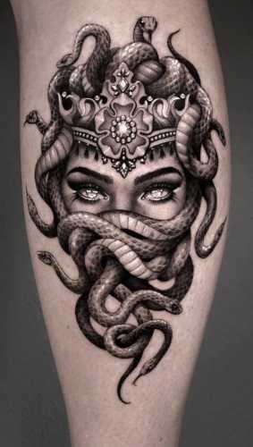 29 Snake Tattoo Design for Men Ideas