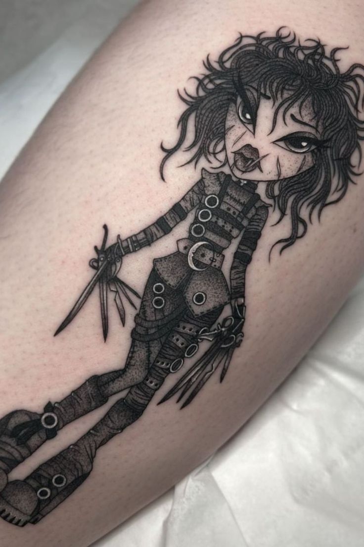 Halloween Tattoo 27 Ideas with Flash Art, Fine Line, Sleeve Designs and Glitter Concepts