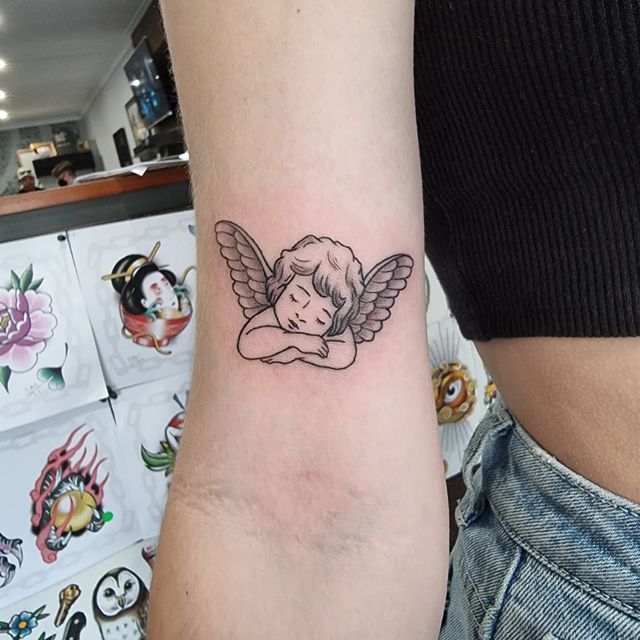 30 Baby Angel Tattoo Ideas: Soft, Sacred Ink with a Big Emotional Punch
