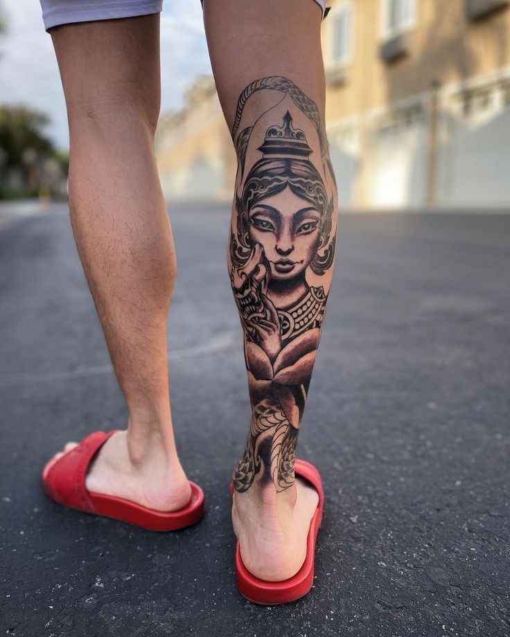 27 Leg Sleeve Tattoo Ideas for Men & Women Feminine Designs to Inspire Your Next Ink