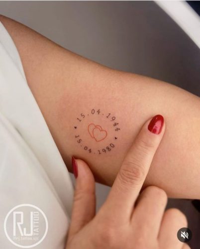19 Date Tattoo Ideas for