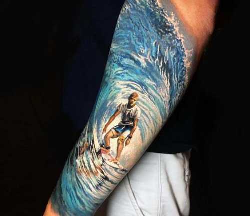 19 Beachy Tattoos Ideas: Capture the Sun and Sea in Beautiful Ink