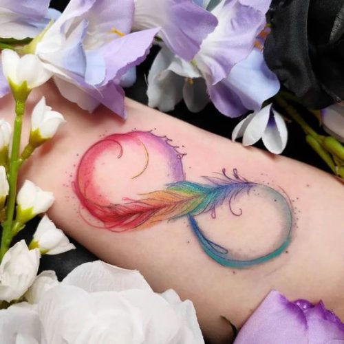 Embrace Hope and Healing with 17 Inspiring Rainbow Baby Tattoo Ideas for Moms and Dads in